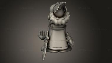 Busts of heroes and monsters (Asterix Gamepad Holder joystick, BUSTH_2333) 3D models for cnc