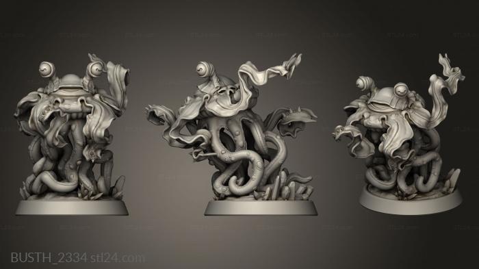 Busts of heroes and monsters (Astral Looters Flumph, BUSTH_2334) 3D models for cnc