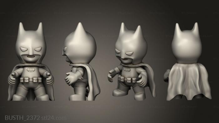 Busts of heroes and monsters (batman aqua Milab, BUSTH_2372) 3D models for cnc