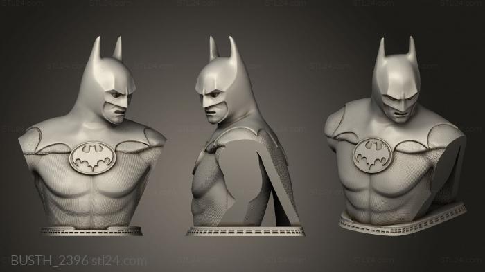 Busts of heroes and monsters (Batmobile Diorama Bat Dio Figure Small, BUSTH_2396) 3D models for cnc