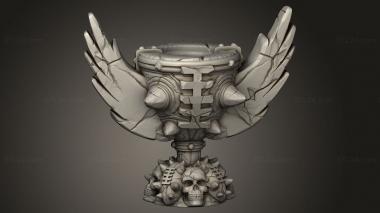 Busts of heroes and monsters (Blood Bowl Trophies Gpix tr nr, BUSTH_2417) 3D models for cnc