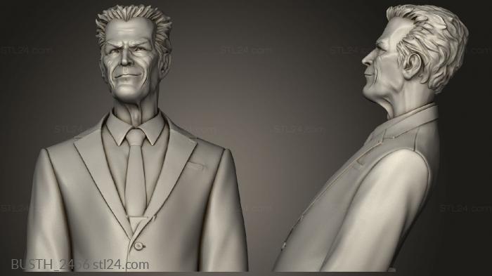 Busts of heroes and monsters (bust David Ostman, BUSTH_2456) 3D models for cnc