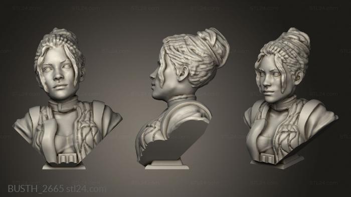 Busts of heroes and monsters (Cyber Elite CONTENTS PAM PAM OUTERLAND MERCENARY, BUSTH_2665) 3D models for cnc