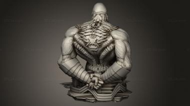 Busts of heroes and monsters (Darkseid, BUSTH_2682) 3D models for cnc