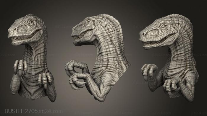 Busts of heroes and monsters (Death Speed Champions Cyber Rex, BUSTH_2705) 3D models for cnc