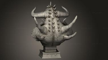 Busts of heroes and monsters (Diablo, BUSTH_2713) 3D models for cnc