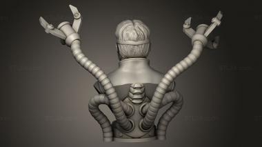 Busts of heroes and monsters (Doc Ock Wekster adjustment pin, BUSTH_2731) 3D models for cnc