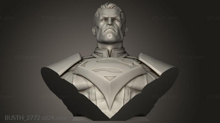 Busts of heroes and monsters (Eastman man Injustice, BUSTH_2772) 3D models for cnc