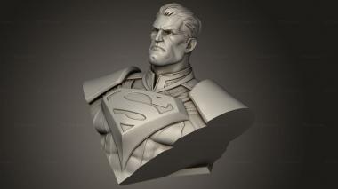 Busts of heroes and monsters (Eastman man Injustice, BUSTH_2772) 3D models for cnc