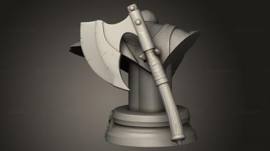 Busts of heroes and monsters (El Cazador for, BUSTH_2795) 3D models for cnc