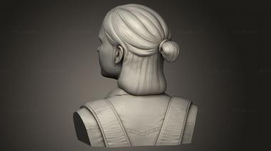 Busts of heroes and monsters (ellie stonestef the last ii, BUSTH_2802) 3D models for cnc