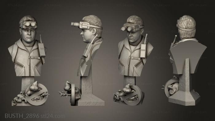 Busts of heroes and monsters (Ghostbusters STANTZ, BUSTH_2896) 3D models for cnc