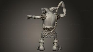 Busts of heroes and monsters (Goblin, BUSTH_2907) 3D models for cnc