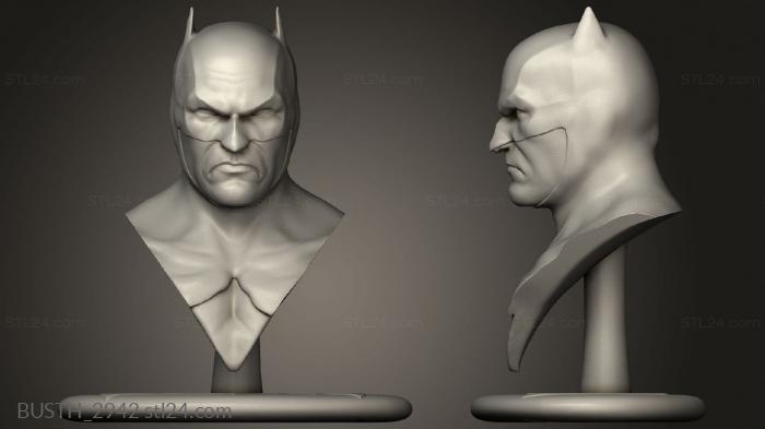 Busts of heroes and monsters (Guido vicario, BUSTH_2942) 3D models for cnc