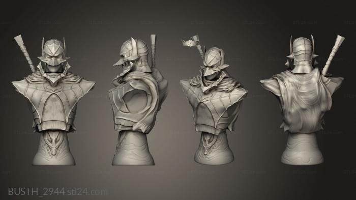 Busts of heroes and monsters (Guts Berserk dynamesh, BUSTH_2944) 3D models for cnc