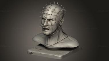 Busts of heroes and monsters (Hellraiser, BUSTH_2969) 3D models for cnc