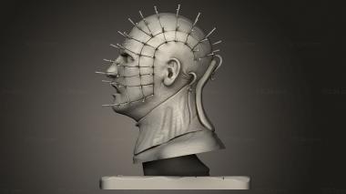 Busts of heroes and monsters (Hellraiser, BUSTH_2969) 3D models for cnc