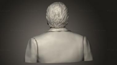 Busts of heroes and monsters (johnny hallyday, BUSTH_3025) 3D models for cnc