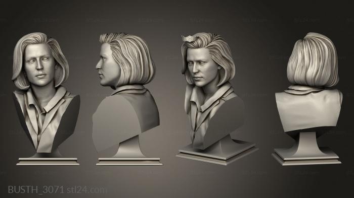 Busts of heroes and monsters (Kuton Scully, BUSTH_3071) 3D models for cnc
