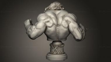 Busts of heroes and monsters (maestro hulk, BUSTH_3118) 3D models for cnc