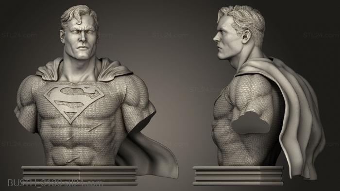 Busts of heroes and monsters (MAN MAN, BUSTH_3130) 3D models for cnc