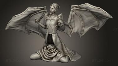 Busts of heroes and monsters (Manananggal Tabletop, BUSTH_3132) 3D models for cnc