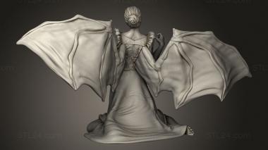 Busts of heroes and monsters (Manananggal Tabletop, BUSTH_3132) 3D models for cnc