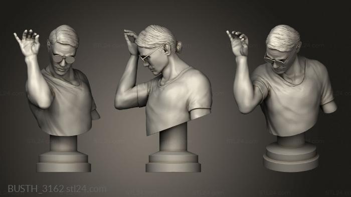 Busts of heroes and monsters (Meat Man Statue, BUSTH_3162) 3D models for cnc