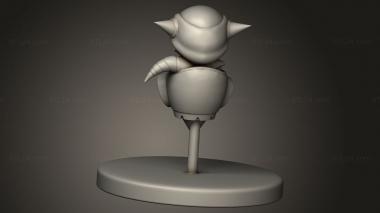 Busts of heroes and monsters (mini zer, BUSTH_3174) 3D models for cnc