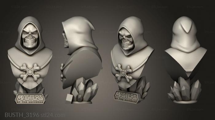 Busts of heroes and monsters (MOTU, BUSTH_3196) 3D models for cnc