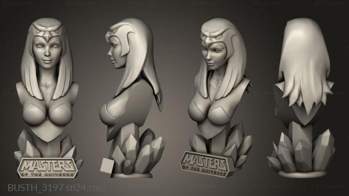 Busts of heroes and monsters (MOTU, BUSTH_3197) 3D models for cnc