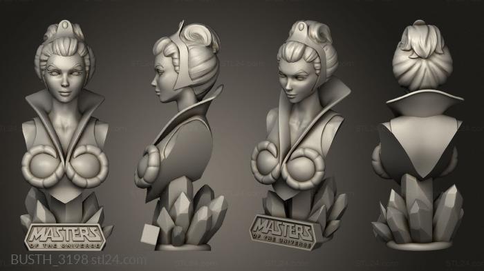 Busts of heroes and monsters (MOTU, BUSTH_3198) 3D models for cnc