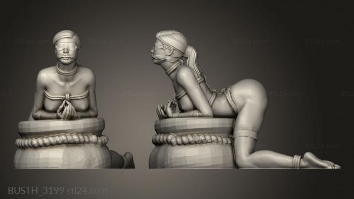 Busts of heroes and monsters (mulheres alicia GOR, BUSTH_3199) 3D models for cnc