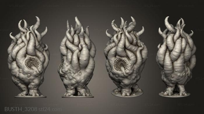 Busts of heroes and monsters (Paint The Darkest Hour Dark young small, BUSTH_3208) 3D models for cnc
