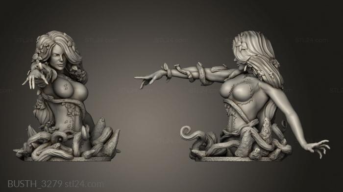 Busts of heroes and monsters (Poison Ref, BUSTH_3279) 3D models for cnc