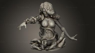 Busts of heroes and monsters (Poison Ref, BUSTH_3279) 3D models for cnc