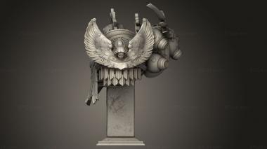 Busts of heroes and monsters (Sanguinius, BUSTH_3359) 3D models for cnc