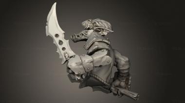 Busts of heroes and monsters (SAVAGE Ecs Goblin, BUSTH_3369) 3D models for cnc