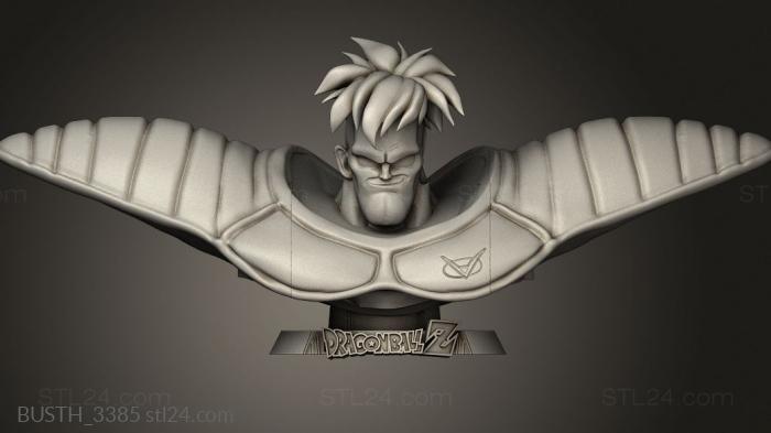 Busts of heroes and monsters (Sekai Recoom, BUSTH_3385) 3D models for cnc