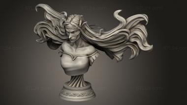 Busts of heroes and monsters (The Goes Ever On Chapter stand, BUSTH_3491) 3D models for cnc