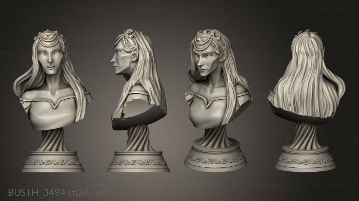 Busts of heroes and monsters (The Goes Ever On Chapter stand, BUSTH_3494) 3D models for cnc