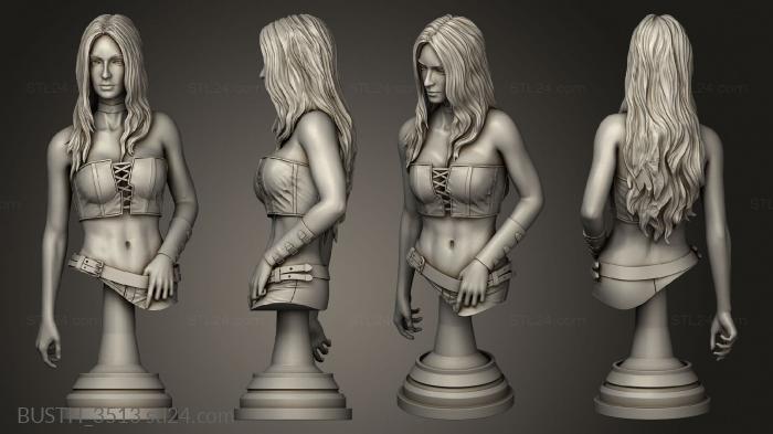 Busts of heroes and monsters (Trish Devil Cry, BUSTH_3513) 3D models for cnc