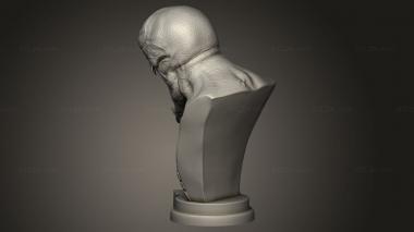 Busts of heroes and monsters (Venom, BUSTH_3543) 3D models for cnc