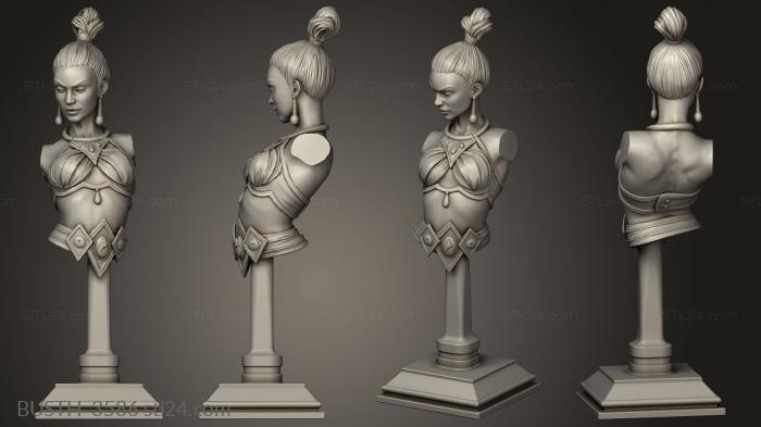 Busts of heroes and monsters (White Werewolf Tavern Water Master stand, BUSTH_3586) 3D models for cnc