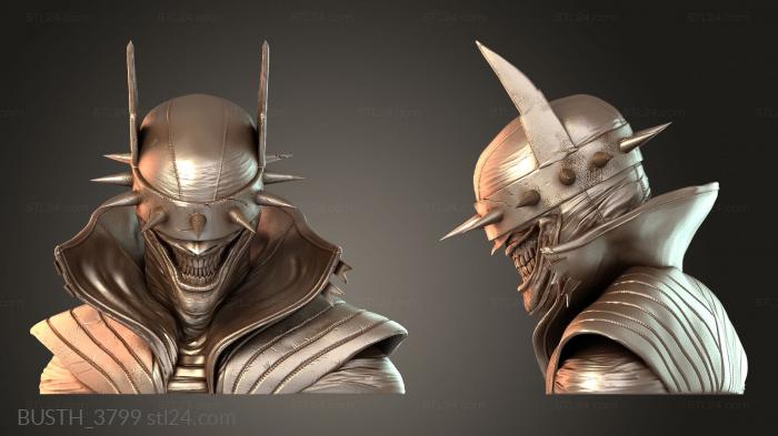 Busts of heroes and monsters (BUSTH_3799) 3D models for cnc