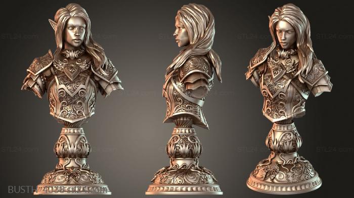 Busts of heroes and monsters (BUSTH_4038) 3D models for cnc