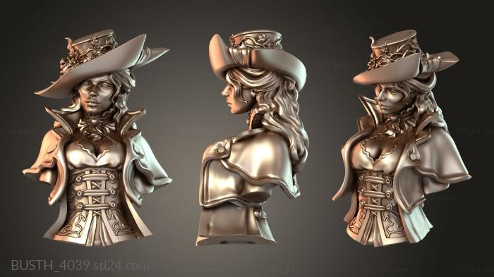 Busts of heroes and monsters (BUSTH_4039) 3D models for cnc
