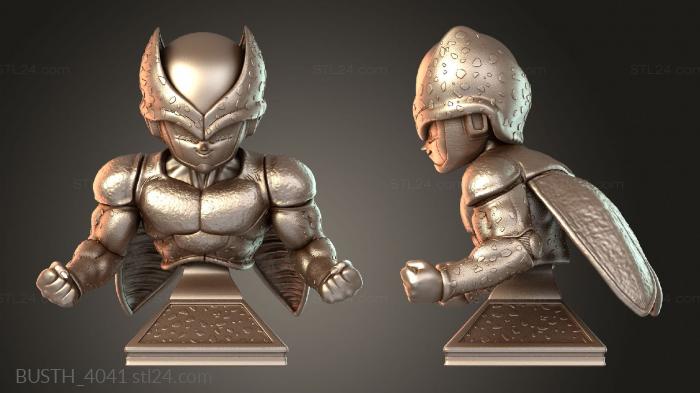 Busts of heroes and monsters (BUSTH_4041) 3D models for cnc