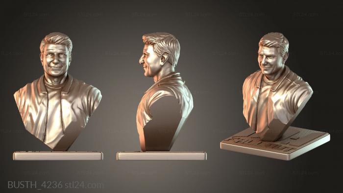 Busts of heroes and monsters (BUSTH_4236) 3D models for cnc
