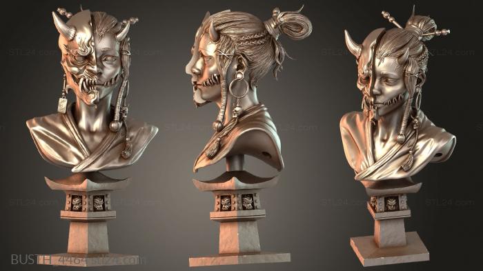 Busts of heroes and monsters (BUSTH_4464) 3D models for cnc